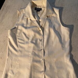 Land's End Silk Sleeveless Top Size 6